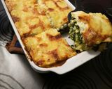 Une image de l'étape 6 de Des lasagnes saumon colin et épinards.