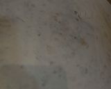 A picture of step 3 of Alu paratha with desi ghee.