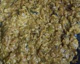 A picture of step 2 of Shahi paneer.