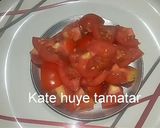 A picture of step 1 of Til Tamater Ki Chatny.
