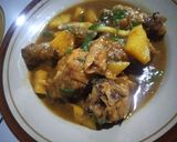 Foto langkah ke 4 dari resep Ayam Kecap Kentang.