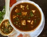 A picture of step 7 of Mutter-Paneer Curry.