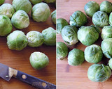 Foto del paso 1 de la receta: Coles de Bruselas gratinadas