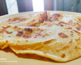 A picture of step 4 of Paneer Parantha.