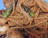 Foto del paso 8 de la receta: Spaguetini con salsa de cebolla y pimiento rojo