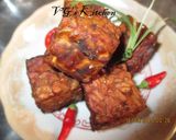 A picture of step 5 of Tempeh Seasoned with Palm Sugar (BACEM TEMPE).
