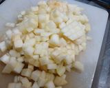 Foto del paso 1 de la receta: Tartitas de queso Roquefort y pera 😋
