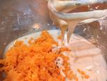 Bánh cà rốt (Carrot Cake Recipe) bước làm 3 hình