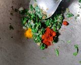 A picture of step 3 of Aloo methi paratha.