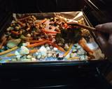 Πλιγούρι με ψητά λαχανικά και φέτα. Καλύτερο και από risotto! φωτογραφία βήματος 6