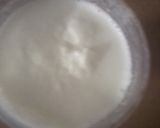 A picture of step 2 of Namkin lassi /sweet lassi.