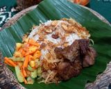 Foto langkah ke 7 dari resep Nasi Kebuli Magic Com.