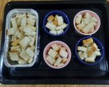 Foto langkah ke 1 dari resep Puding Roti.