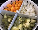 Foto del paso 1 de la receta: Budín de verduras varias