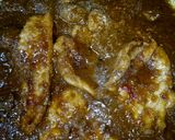 Foto del paso 5 de la receta: Fricandó de pollo con setas portobello y timbal de arroz