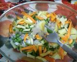 A picture of step 4 of Simple And Delicious Veg Hyderabadi Biryani In Microwave.
