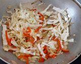 Foto langkah ke 2 dari resep Tumis tahu pong tauge kol.