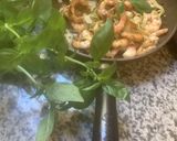 Une image de l'étape 7 de 🌿Crevettes 🍤🦐sautées sur lit de tagliatelles 🍃🌱.