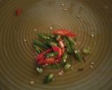 Foto langkah ke 2 dari resep Jrengkol teri kering cabe ijo.