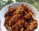 Foto langkah ke 6 dari resep Ayam rica cabe kering tanpa digoreng.