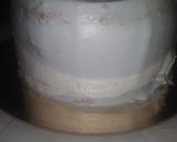 A picture of step 4 of White forest cake.