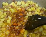 A picture of step 4 of Aloo Methi.