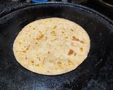 A picture of step 3 of Potato and cheese flatbread.