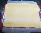 Pudingos gyümölcsös pite recept fázis 2 fotója