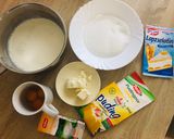 Fraisier torta (vaníliás-epres) recept fázis 4 fotója