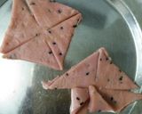 A picture of step 5 of Designer carom & nigella seeds flavour mathri.