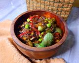 Foto langkah ke 4 dari resep Sambal Iris Terong Gelatik Teri.