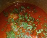 A picture of step 7 of Chicken curry.