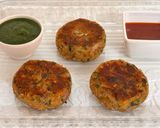 A picture of step 11 of Potato Tikkis (Crispy & Quick Snack Delight).