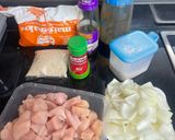 Foto langkah ke 1 dari resep Dada Ayam Wijen Sehat Tinggi Protein.