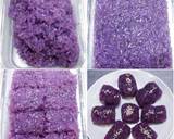 ข้าวเหนียวแก้วดอกอัญชัน วิธีทำสูตร 7 รูป