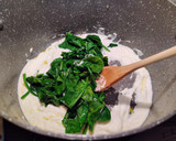 Foto del paso 5 de la receta: Paccheri con ricotta, espinaca y langosta