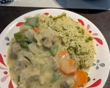 Foto del paso 5 de la receta: Carne de cerdo con salsa blanca