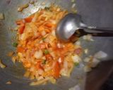 A picture of step 4 of Paneer bhurji.
