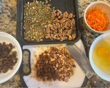Hình bước làm 2 của món Oatmeal mixed with grains (yến mạch trộn các hạt ngũ cốc)