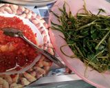 Foto langkah ke 6 dari resep Pelecing kangkung khas Bali ala Emak Kembar.