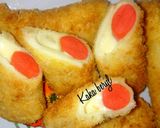 Foto langkah ke 9 dari resep Roti gulung sosis keju.