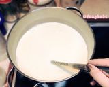 Hình bước làm 8 của món Chè Thạch Lá Dứa Trân Châu Nho Vừng 🍹