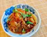 Hình bước làm 4 của món Mít non kho Coca và chao