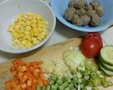 Foto langkah ke 1 dari resep Nasi Goreng Sayur Simple Cepat No Penyedap No Pengawet.