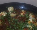 A picture of step 6 of Spicy Egg Curry.