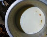 A picture of step 2 of Kuttu ki Barfi.