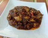 Foto langkah ke 6 dari resep Cumi masak hitam.