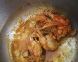 A picture of step 9 of Chicken tandoori with few spices😍😋.