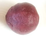 A picture of step 3 of Beetroot Swirl Cookies.