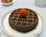 Foto langkah ke 4 dari resep Waffle Coklat.